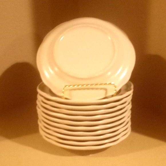 VTG- Pfaltzgraff Silver Heirloom 11 Salad Plates - Picture 9 of 10